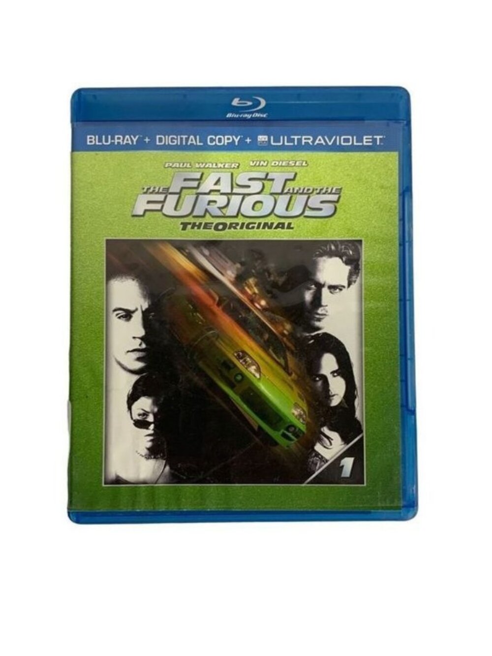 The Fast And The Furious Blu Ray 2001 Paul Walker Universal Studio